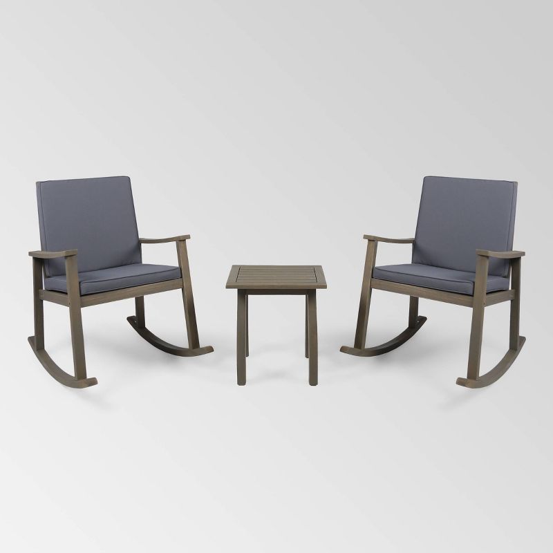 Breckenridge 4pc Seating Set Java Brown Fame Sunbrella Meredian Brick Red Fabric - La-Z-Boy