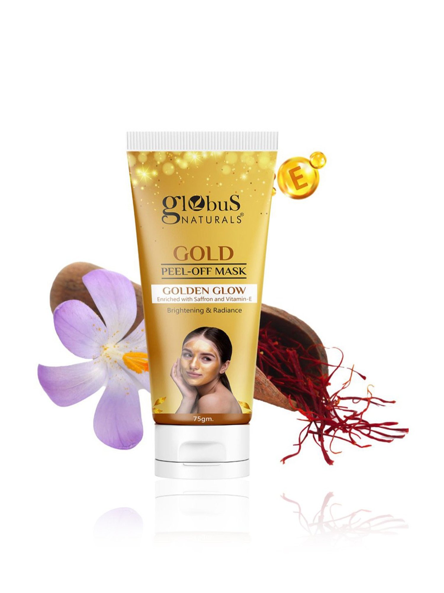 Globus Naturals Gold Peel-Off Mask - 75 gm