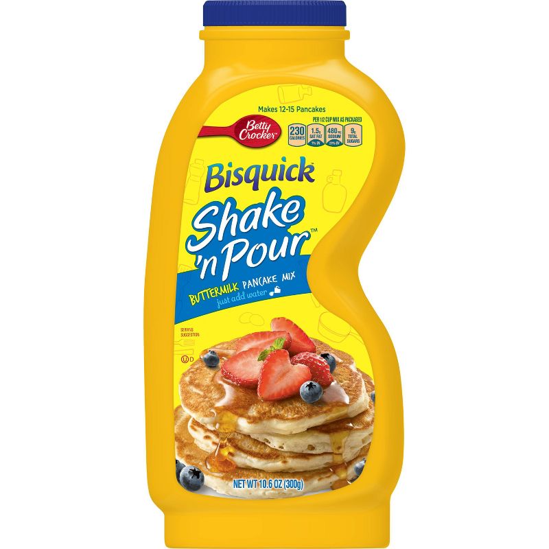 Bisquick Shake 'N Pour Buttermilk Pancake Mix - 10.6oz