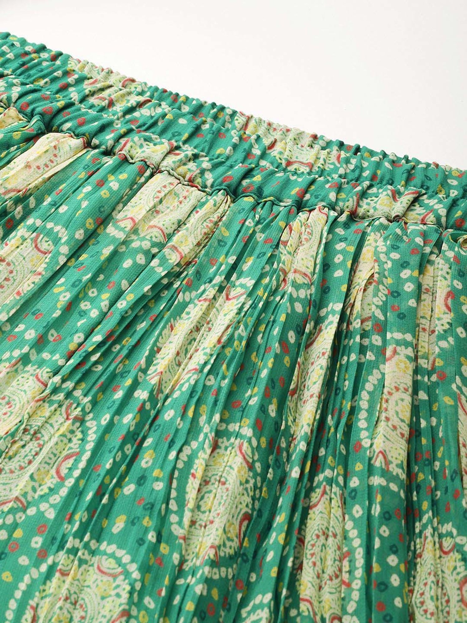 Varanga Green Printed Palazzos