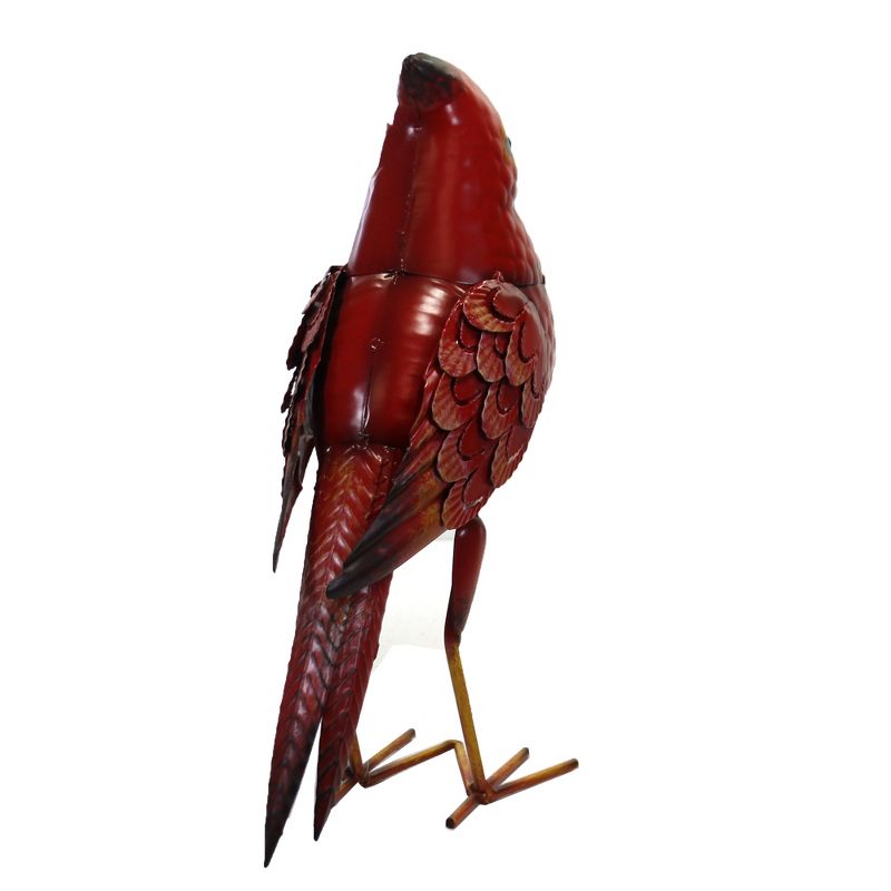 Home & Garden 13.5" Cardinal Yard Statue Red Bird Decor Direct Designs International  -  Decorative Garden Stakes