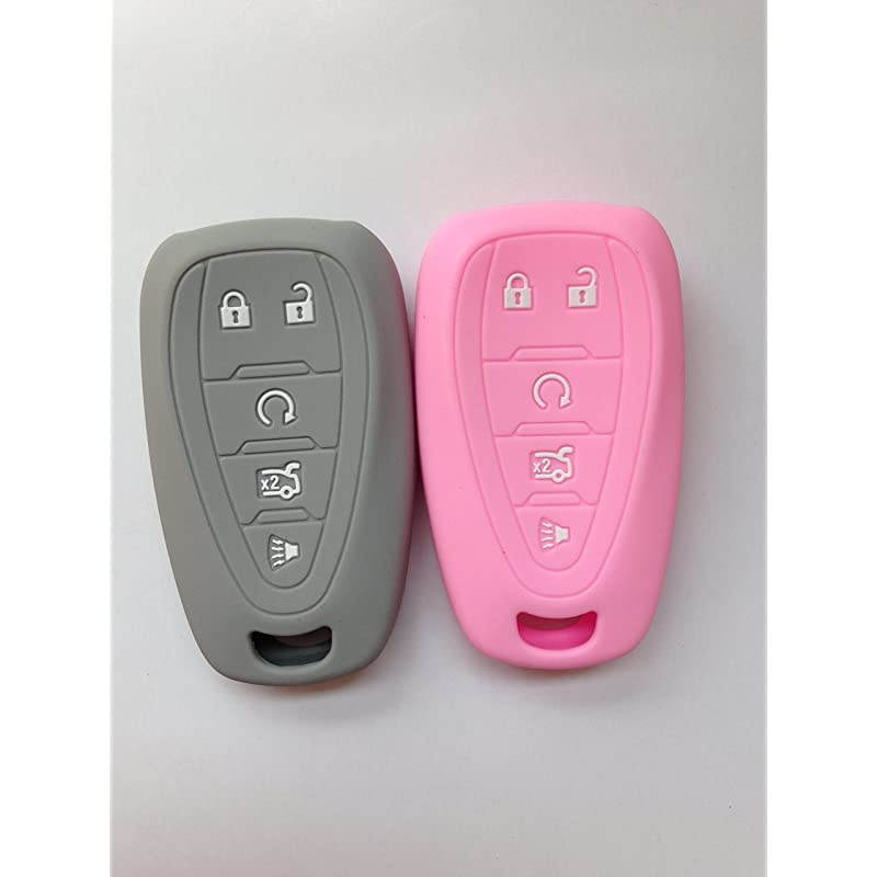 Fob Remote Key Case Cover Jacket Holder Protector for 2016 2017 mailibu Camaro Cruze 5bts keyless HYQ4EA