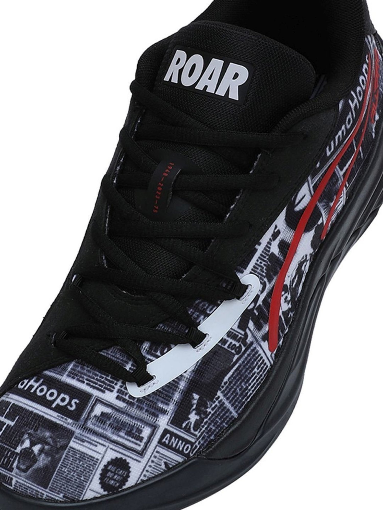 Puma Men's Genetics Speckle White Basketball Shoes