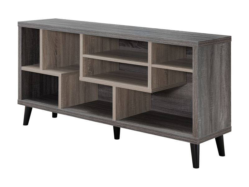 AVF FSL700LUCSW-A 32 - 65" Reflections - Lucerne Curved Pedestal TV Stand