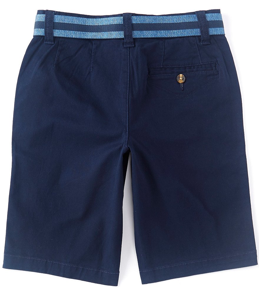 Tommy Hilfiger Big Boys 8-20 Belted Dagger Shorts