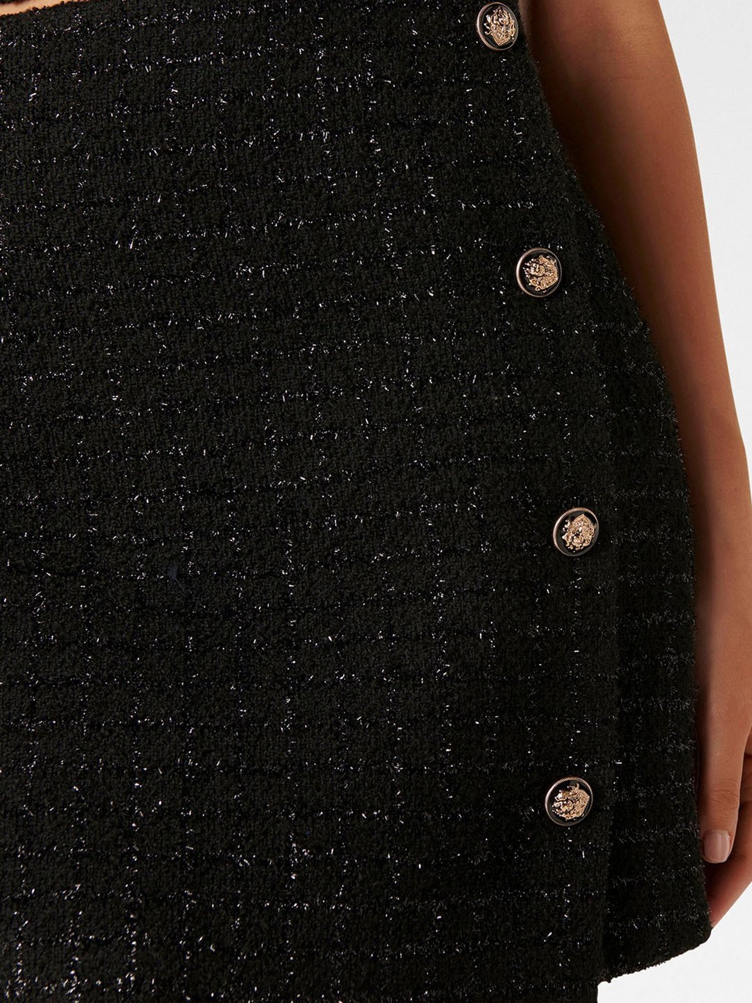 Forever New Amarie Boucle Mini Skirt