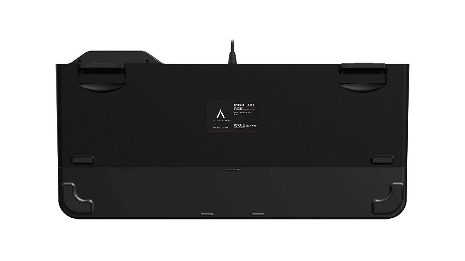 Azio MGK L80 Mechanical Gaming Keyboard (Brown K-Switch/RGB Backlight) MGK-L80-01