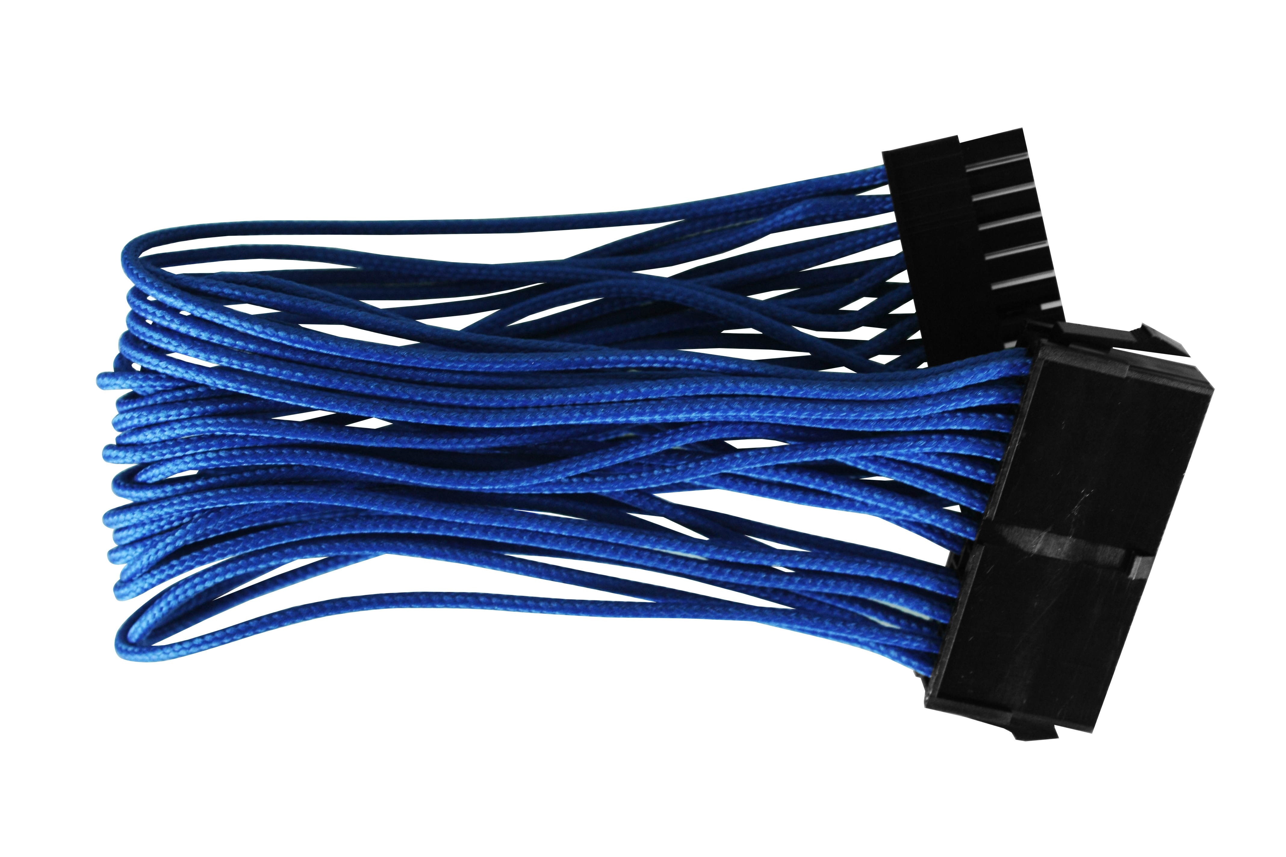 RAIDMAX ATX 24Pin to 20+4Pin PSU Power Supply Extension Cable-Black