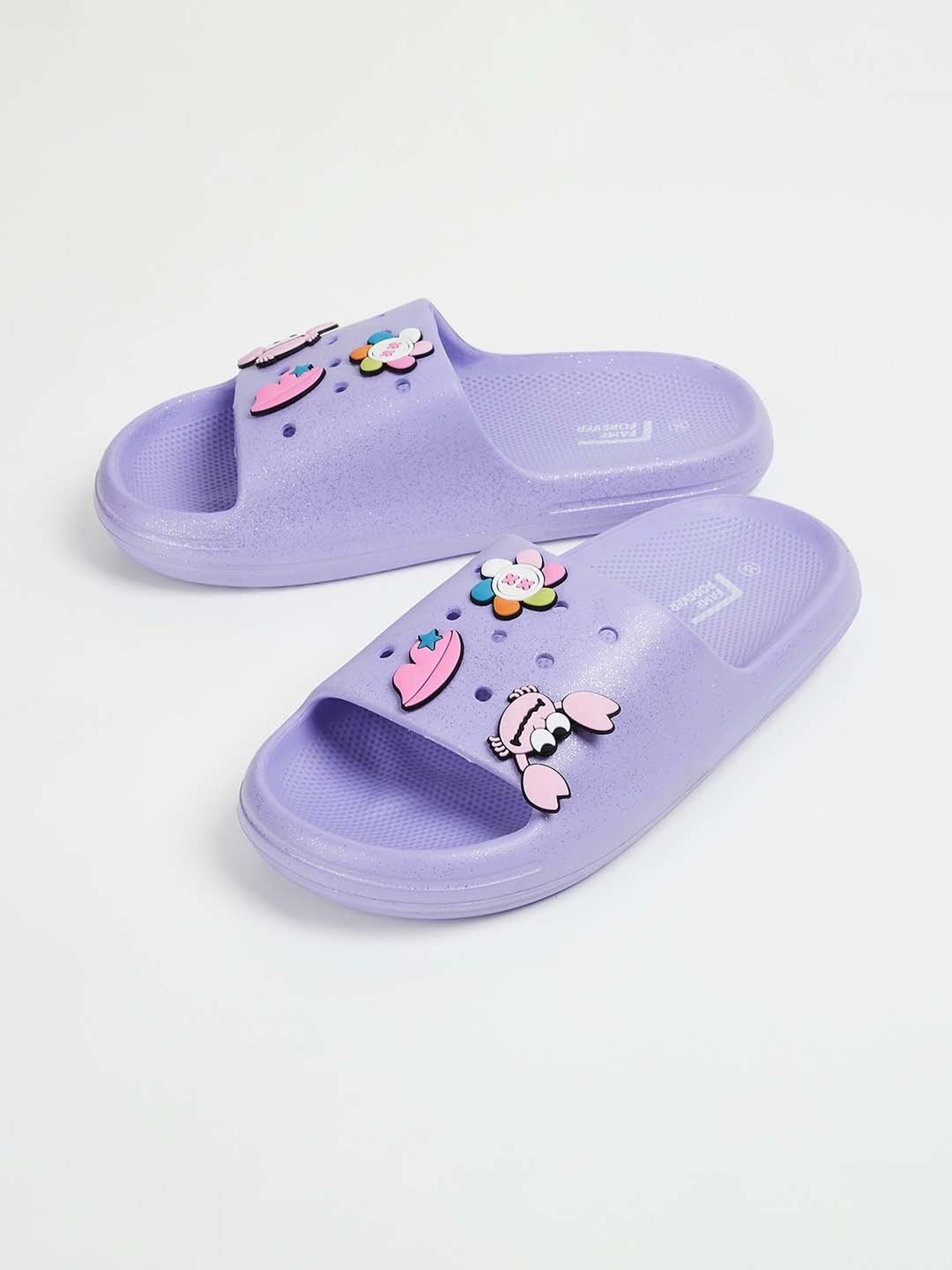 Fame Forever by Lifestyle Kids Lilac Casual Slides