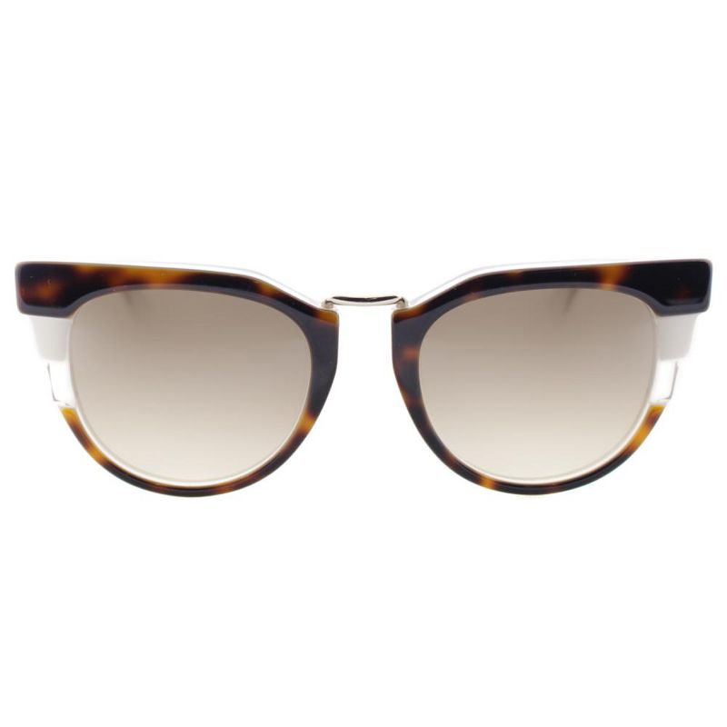 Fendi  MUV Womens Cat-Eye Sunglasses Brown 50mm