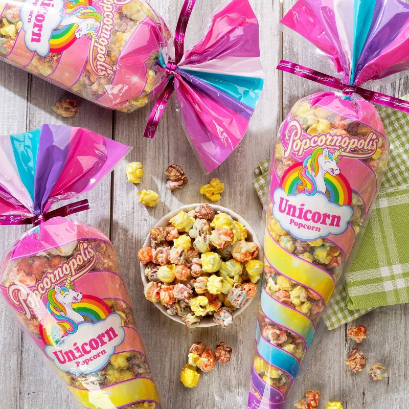 Popcornopolis Unicorn Cone - 8oz