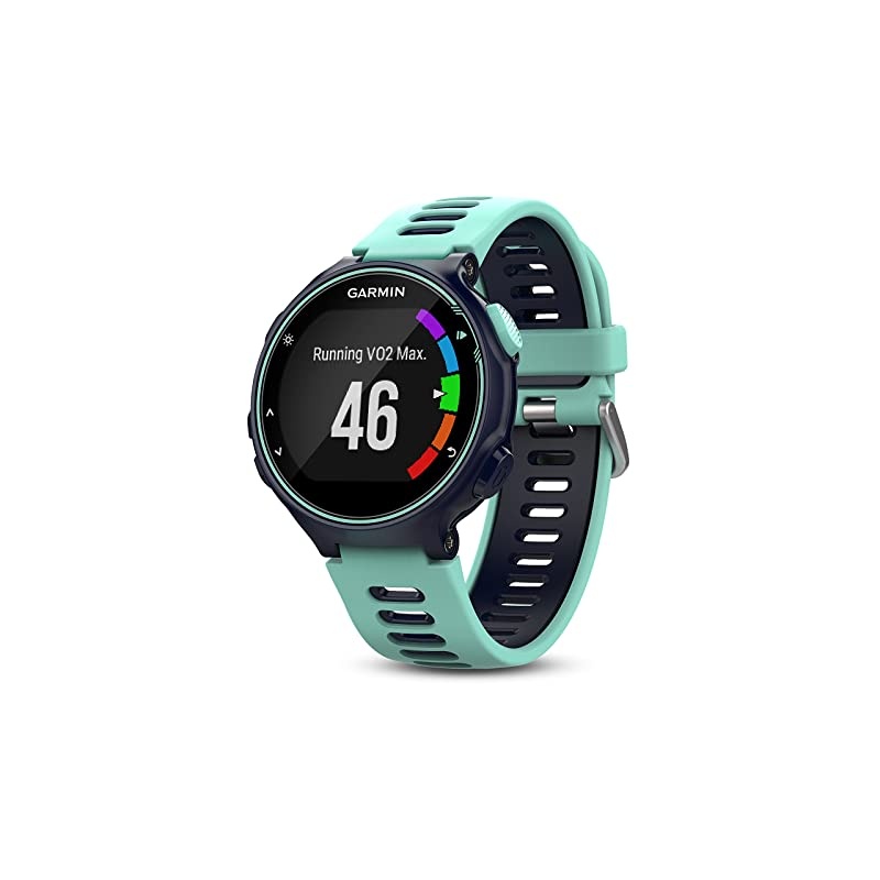 Forerunner 735XT, Multisport GPS Running Watch With Heart Rate, Midnight/Frost Blue