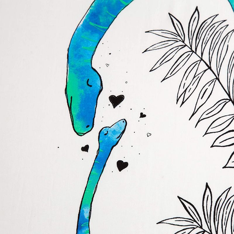 JumpOff Jo Fitted Crib Sheet - Cotton Crib Sheet for Standard Sized Crib Mattresses - Hypoallergenic and Breathable - 28 x 52 Inches - Tiny Dinosaur