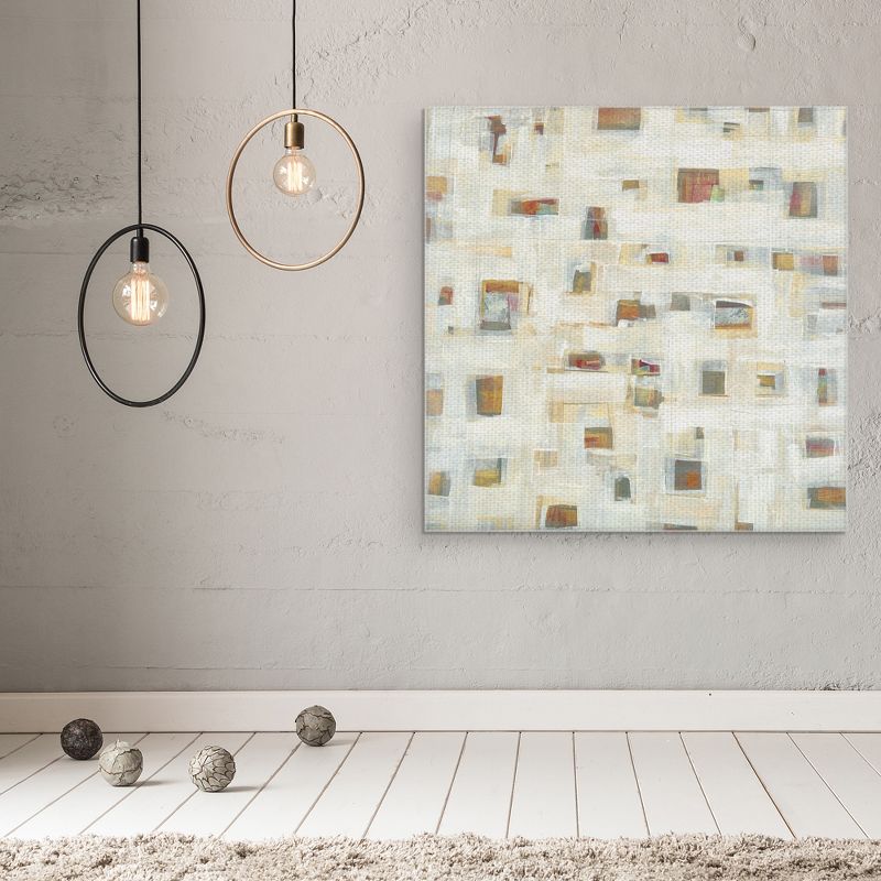 35"x35" Library By Maeve Harris Art On Canvas - Fine Art Canvas