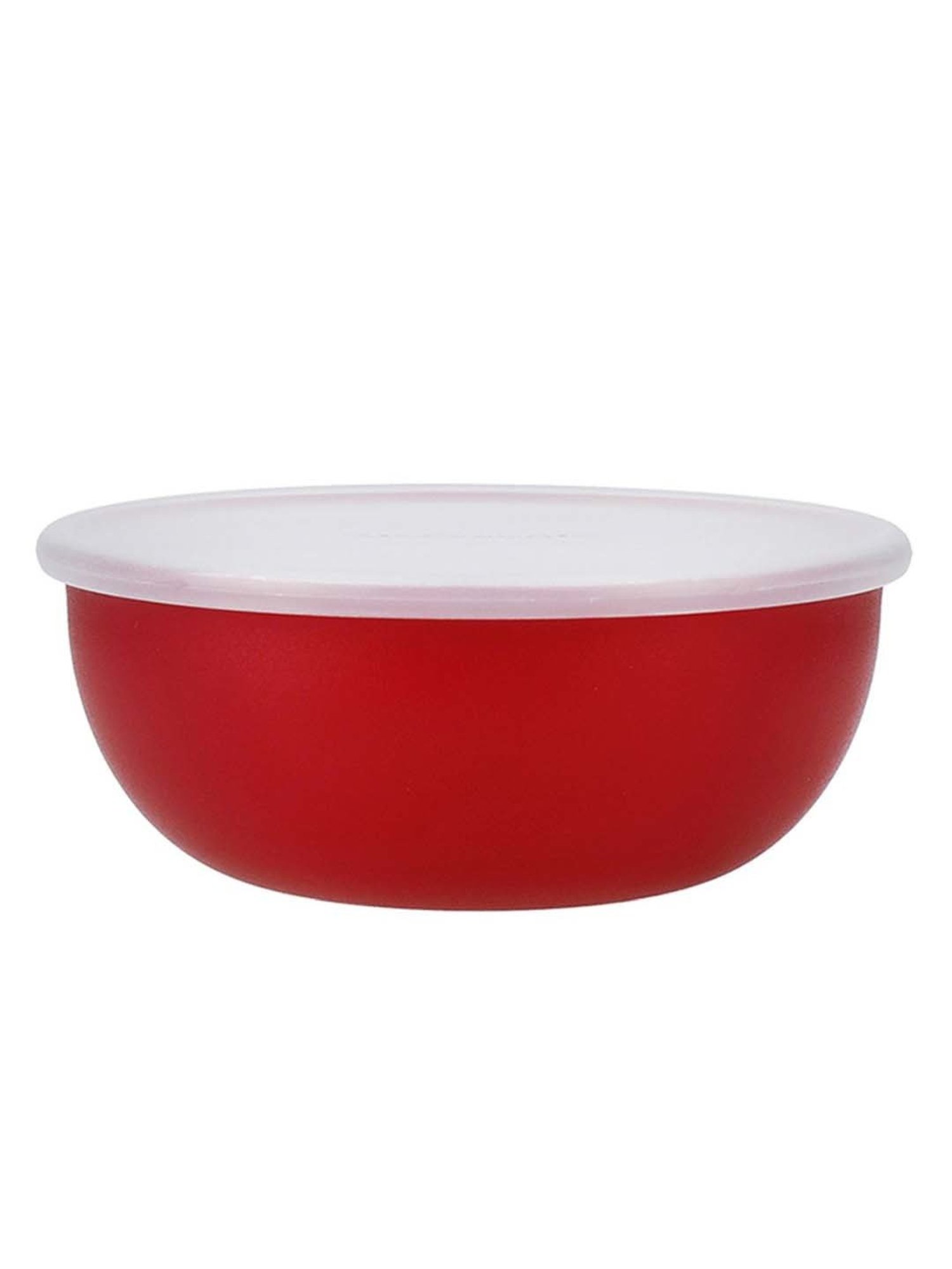 KitchenAid 4-Piece Red Medium Pinch Bowl Set With Lids