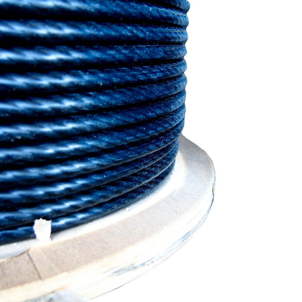 Dayton 33RG40 Coated Galvanized Steel Cable 500 Ft x 3/8"