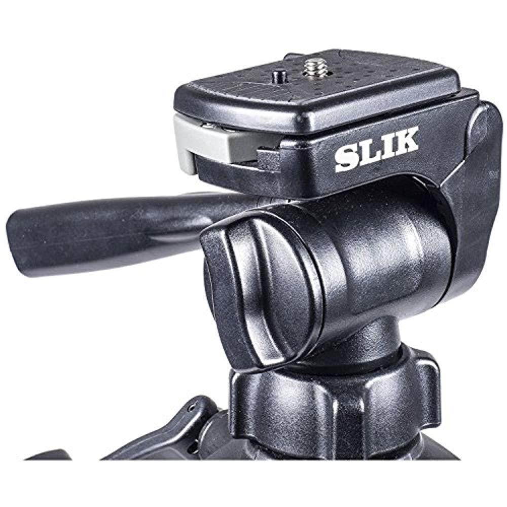 Slik U8800L Lightweight 3-Section Aluminum Tripod with Hybrid 3-Way Pan Head