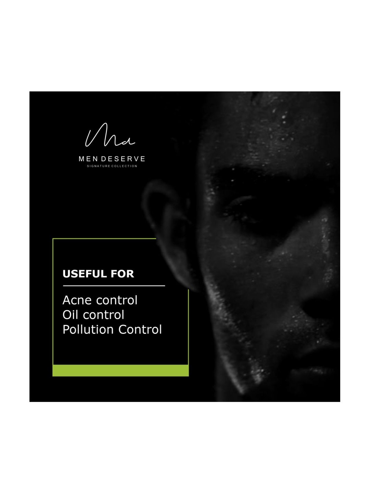 Men Deserve Anti Acne and Oil Control Face Wash - 115 ml