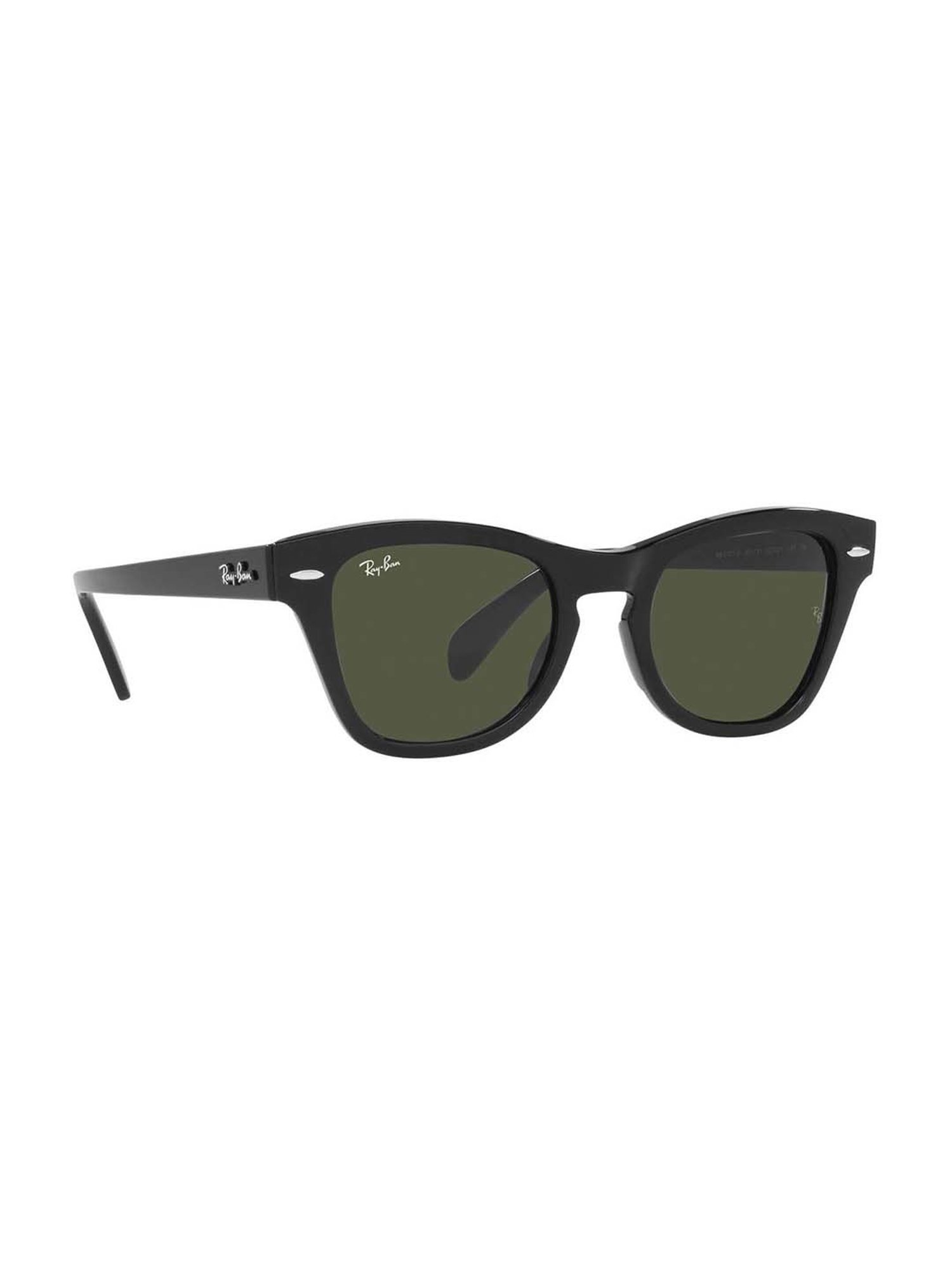 RAY-BAN Unisex UV Protected Green Lens Square Sunglasses - 0RB0707S901/3153