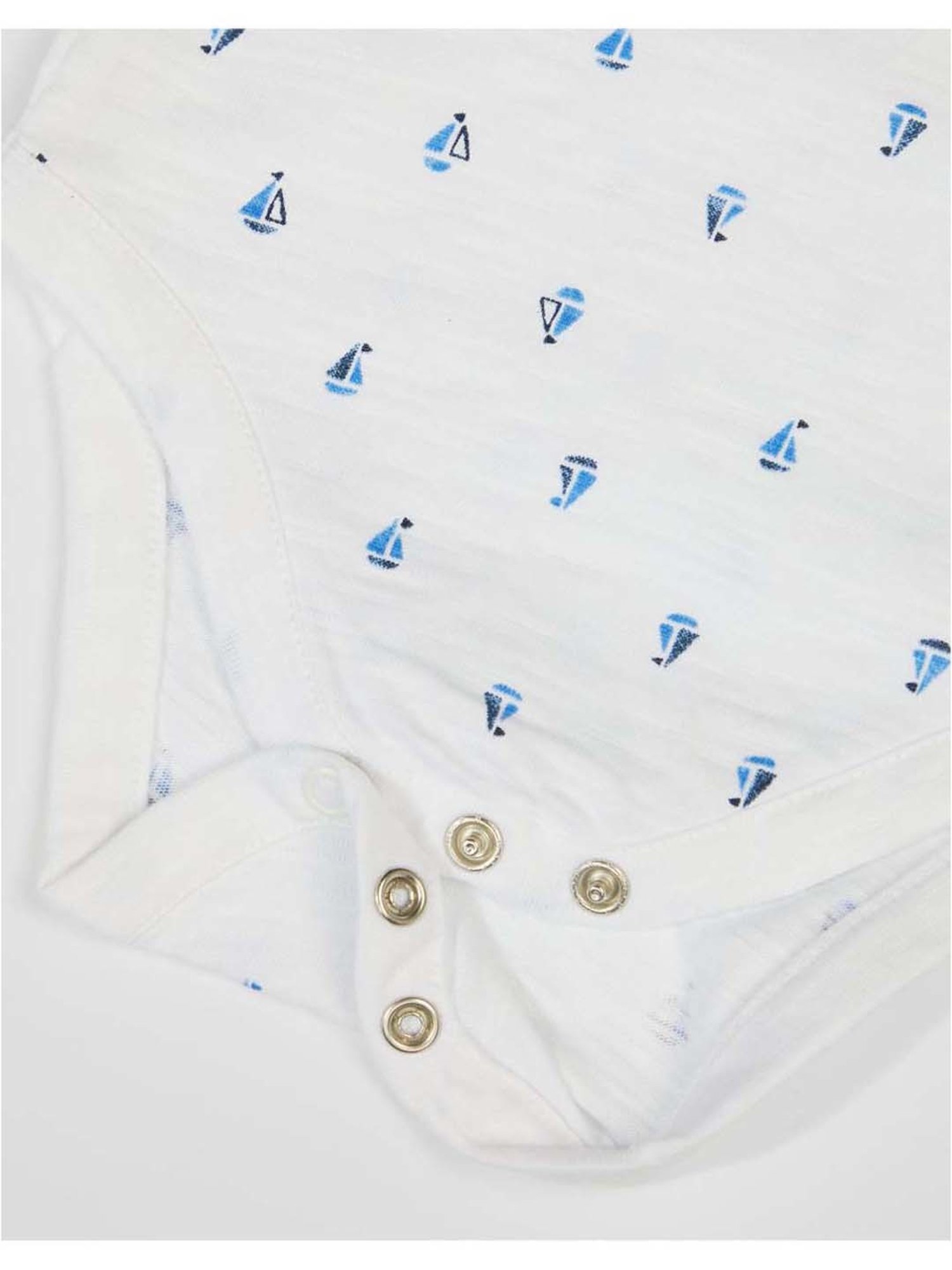 Ed-a-Mamma Baby Pink & White Printed Bodysuit (Pack Of 2)