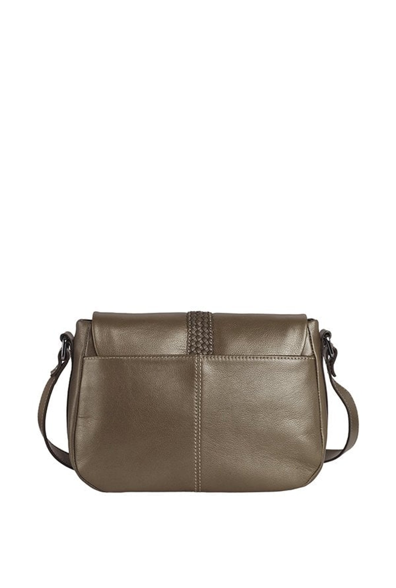 Tohl Rp1 Cara Metallic Copper Interlaced Flap Sling Bag