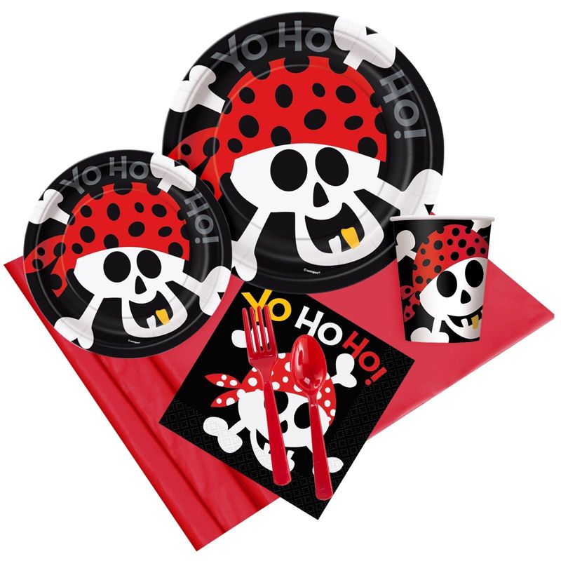 8ct Pirate Birthday Party Pack