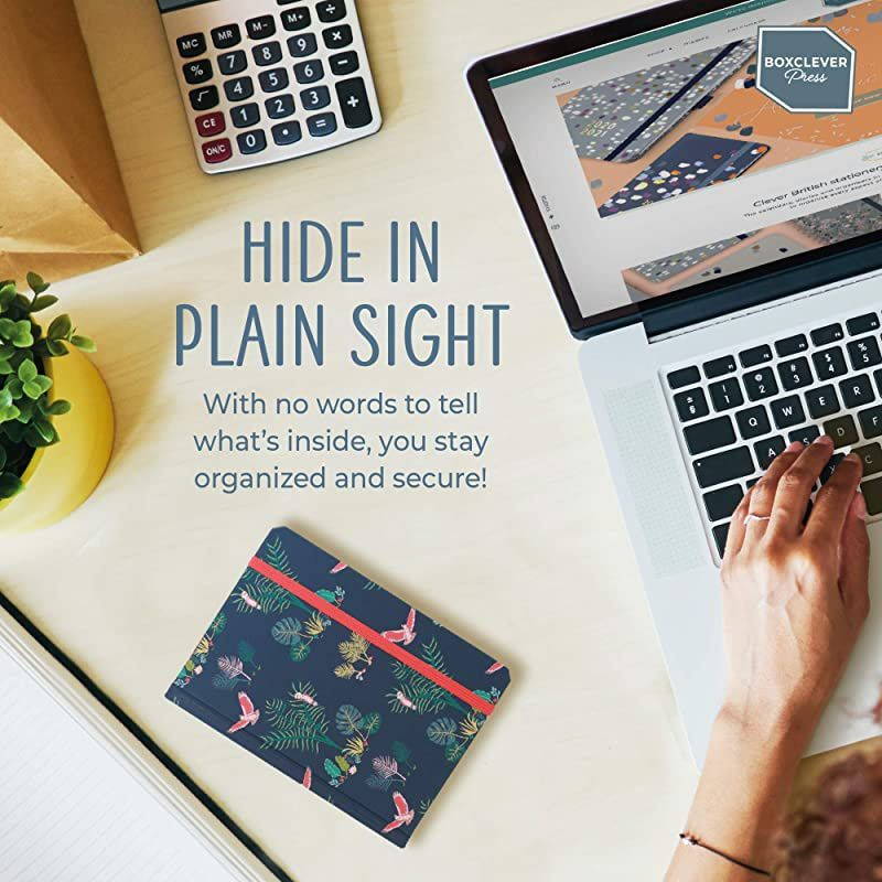 Password Book with Alphabetical tabs. Never Forget a Password Again! Password Keeper for All Internet Login Details. Password Journal for Home or Office - 6 x 4.5''