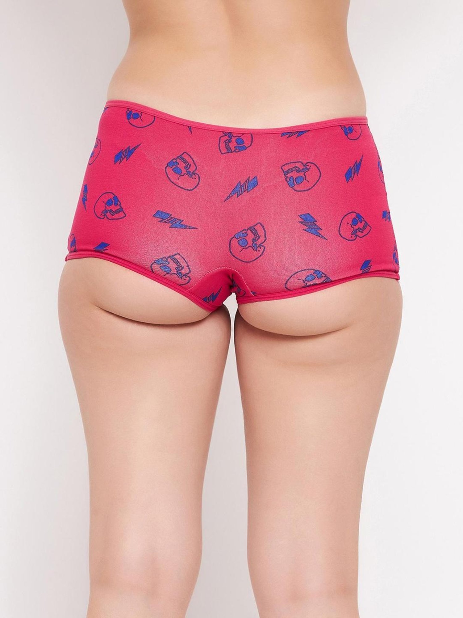 Clovia Multicolor Printed Panty (Pack of 2)