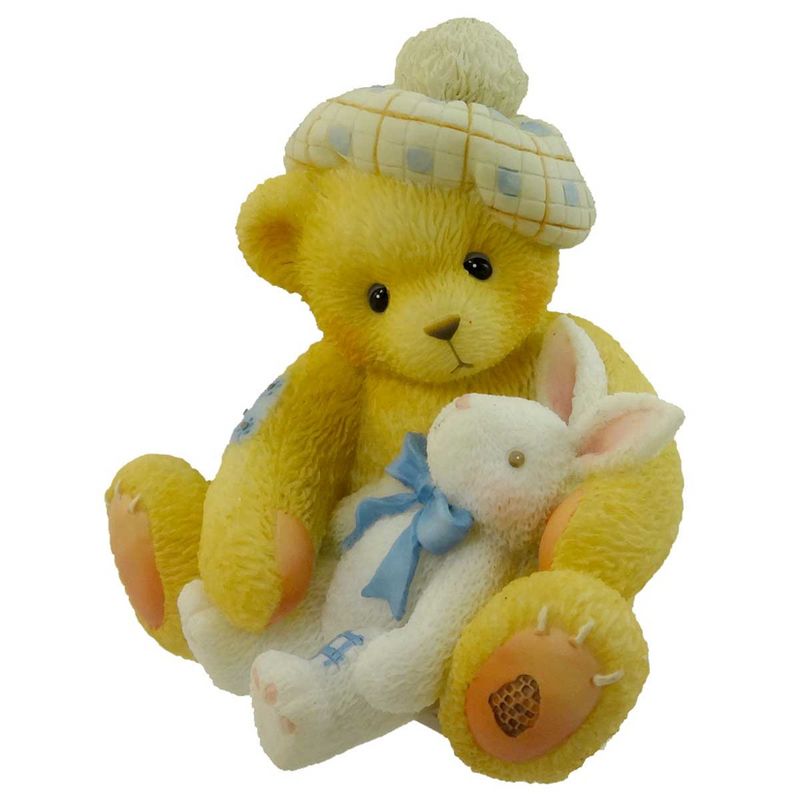 Cherished Teddies Junior Teddy Bear Rabbit Bunny Friend  -  Decorative Figurines