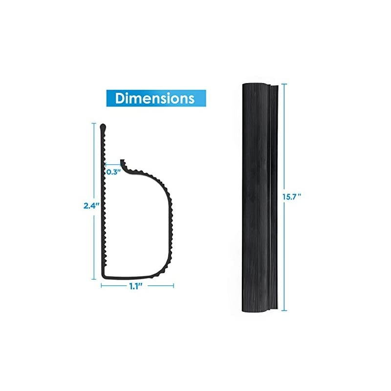 94 J Channel Cable Raceway Desk Cord Organizer Computer Cable Management Under Desk with 196 Mounting Tape 6 Count Desk Cable Tray for Office Home 6X 157 Each Medium Black