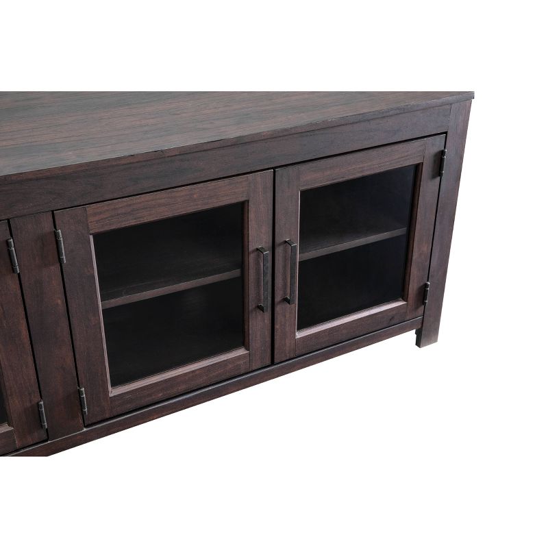 TV Stand for TVs up to 80" Dark Driftwood - Home Essentials
