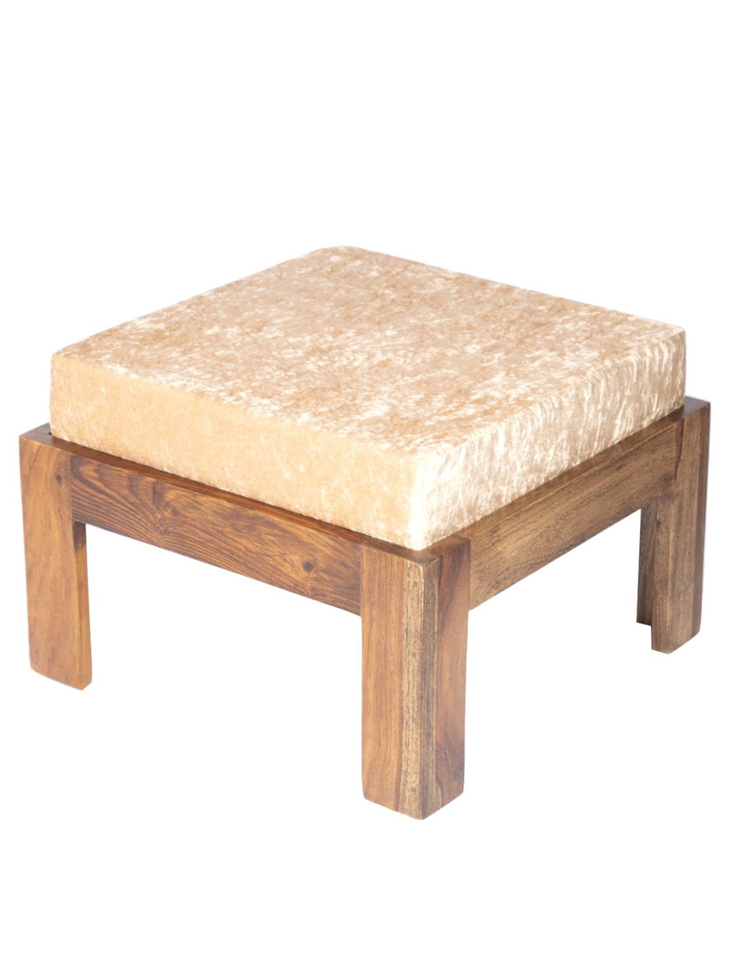 Ikiriya Irish Brown & Beige Wood Coffee Table Teak Finish