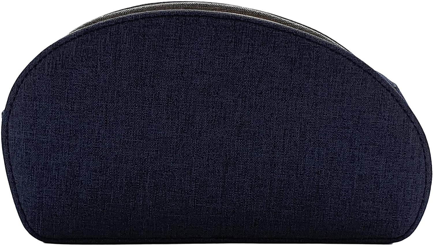 Fabric Remote Control Holder Storage Caddy and Desk Organiser 5 Compartments for TV, DVD, Blu-Ray Remotes - CEG10 Fine Fabric Pepper Red by Connected Essentials (Oxford Blue)