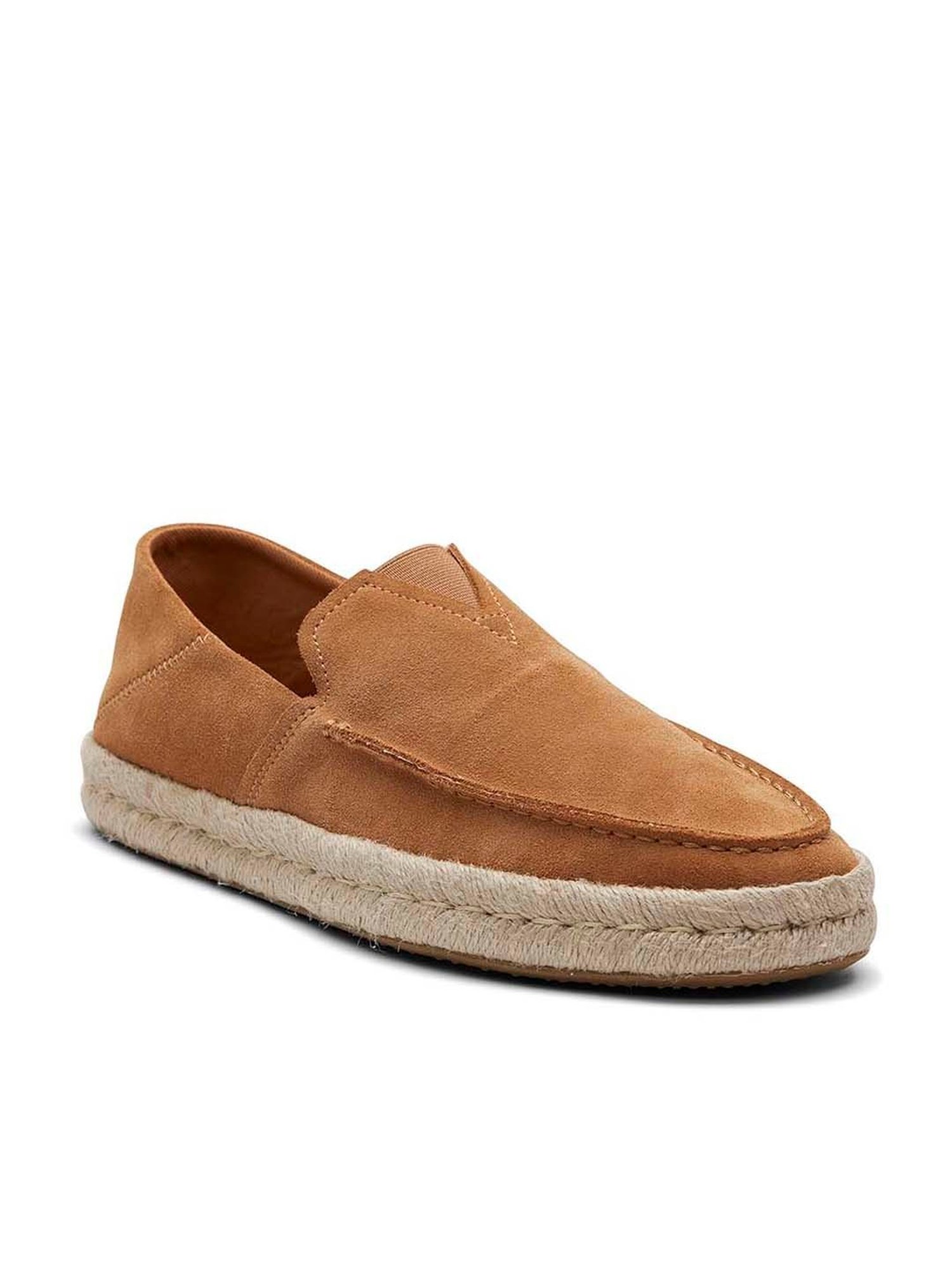 TOMS Alonso Men's Tan Espadrille Shoes