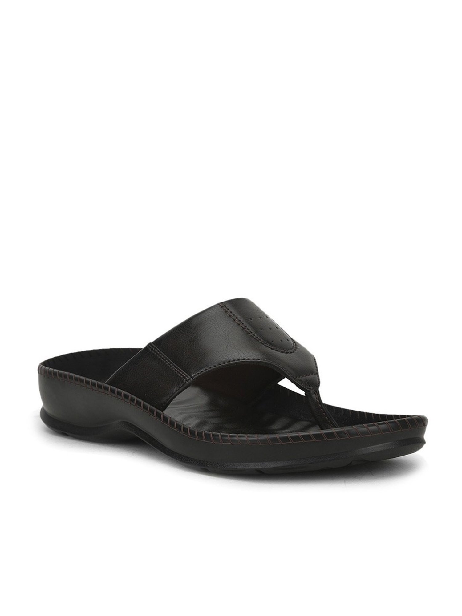 Coolers By Liberty Men's Black Thong Sandals