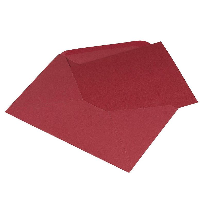 Sustainable Greetings 48-Pack Red Blank Greeting Cards, Plain Thank You Cards, Birthday & Invitations Cards, 4 x 6 in