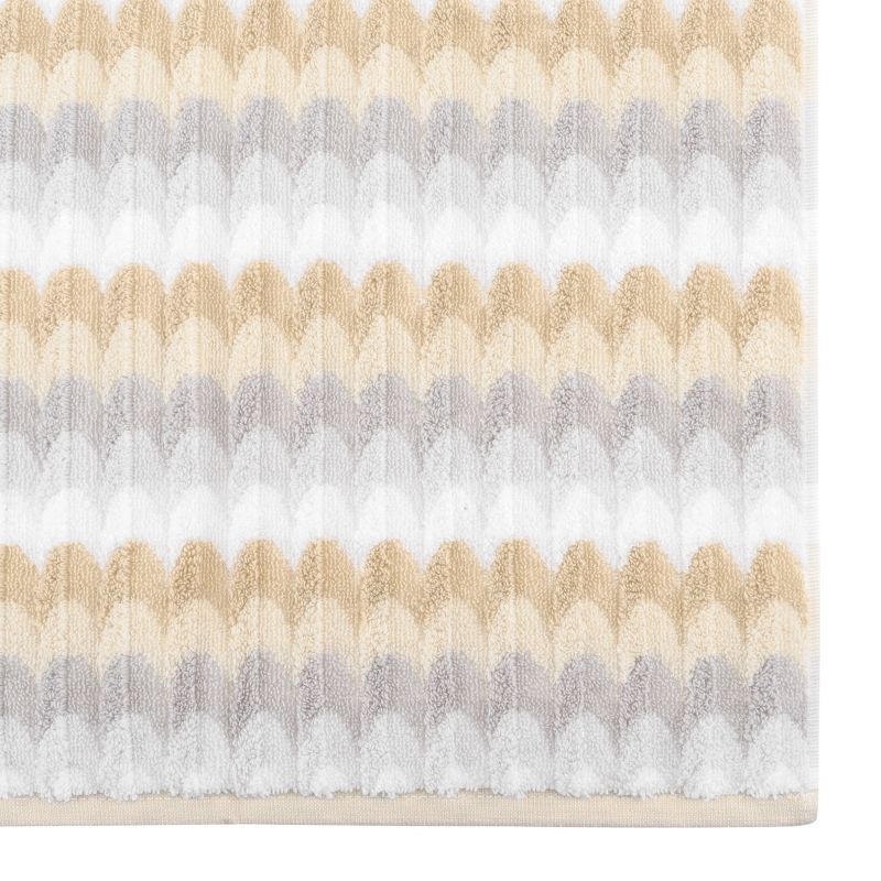 6pc Alicante Zero Twist Towel Set Beige - Caro Home