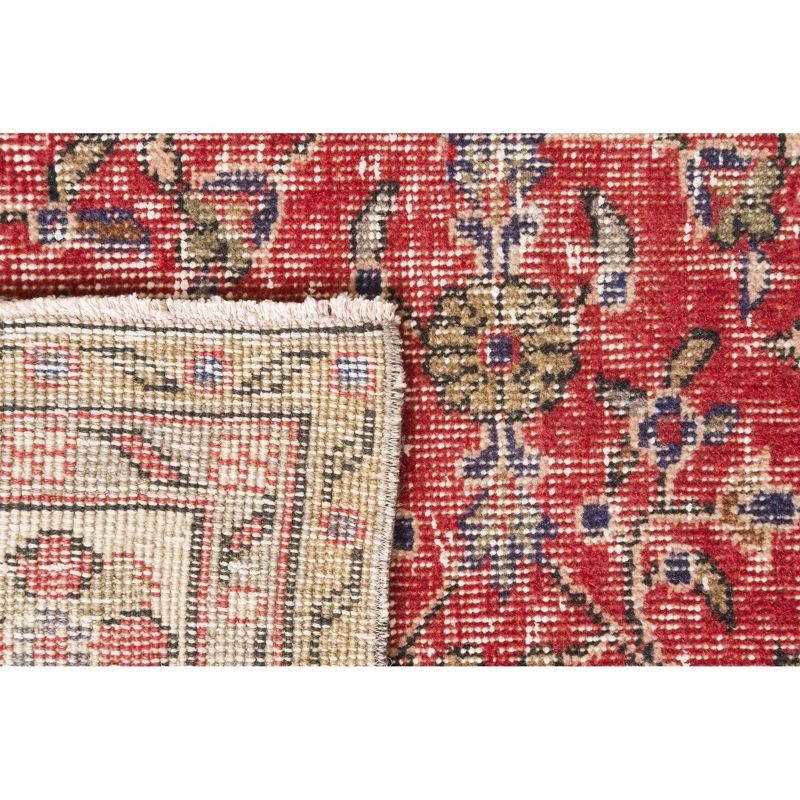 6'7"x10'2" Vintage One-of-a-Kind Dorlinde Rug Red - Revival Rugs