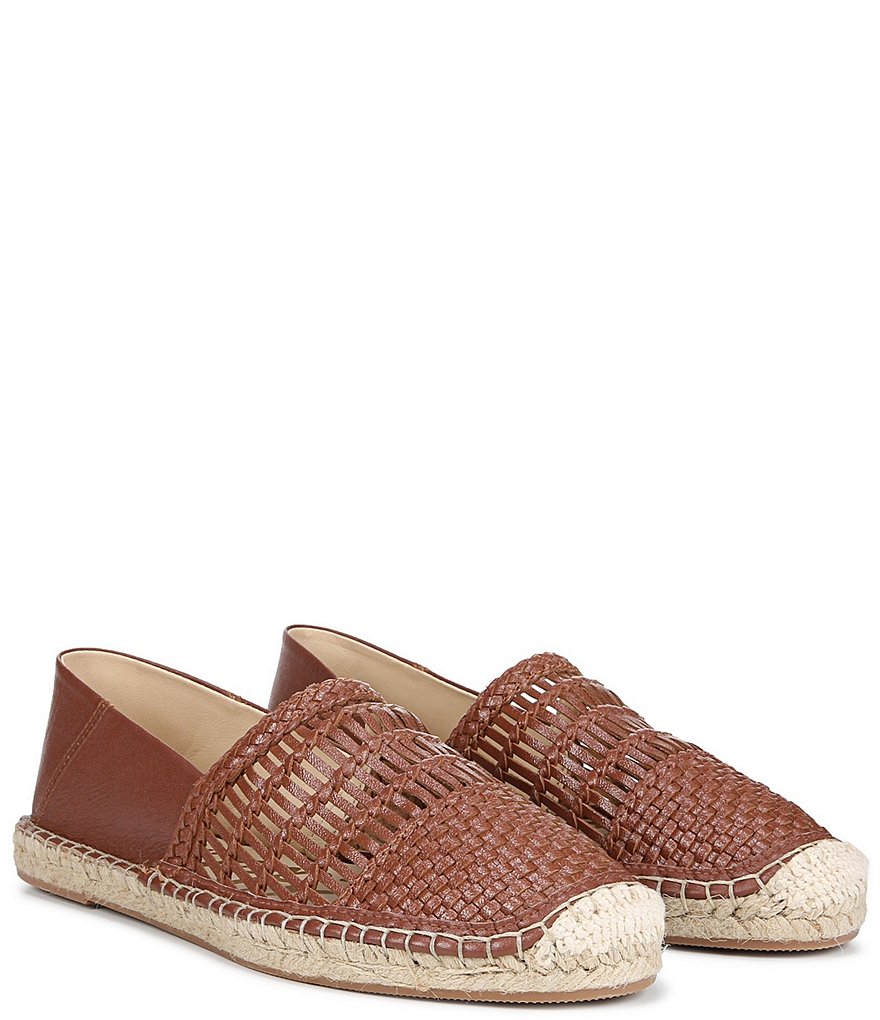 Sam Edelman Pen Woven Leather Espadrille Flats