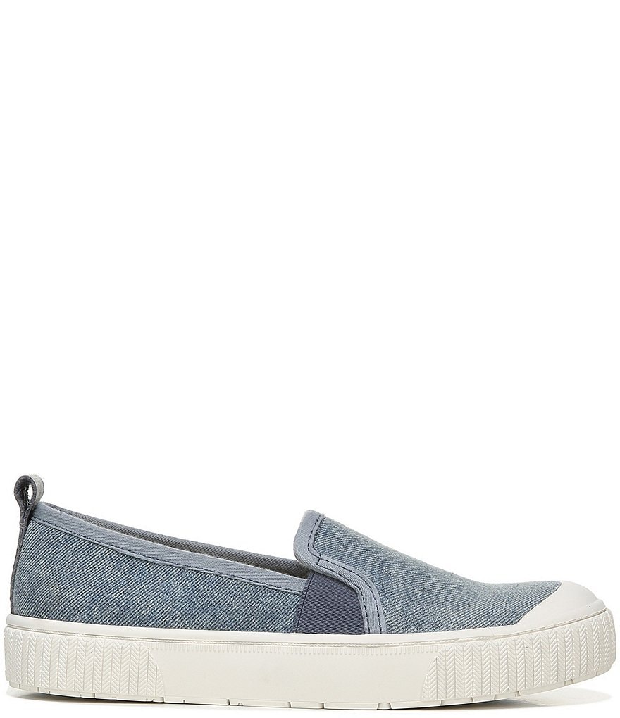 Zodiac Ciara Denim Fabric Slip-On Sneakers