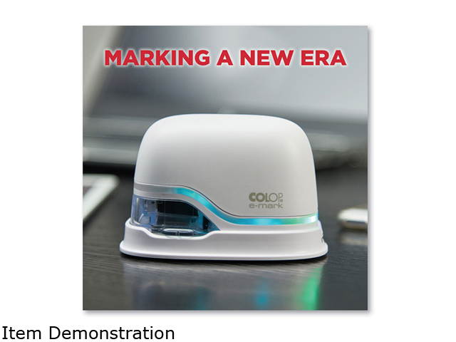 Digital Marking Device, Customizable Size and Message with Images, White 039201