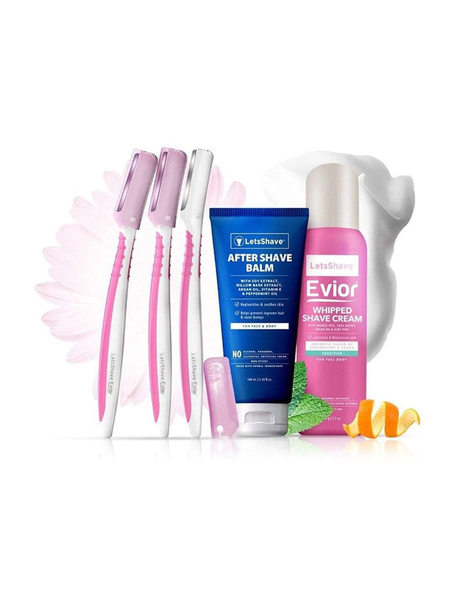 LetsShave Evior Face Care Kit for Women (Multicolor)