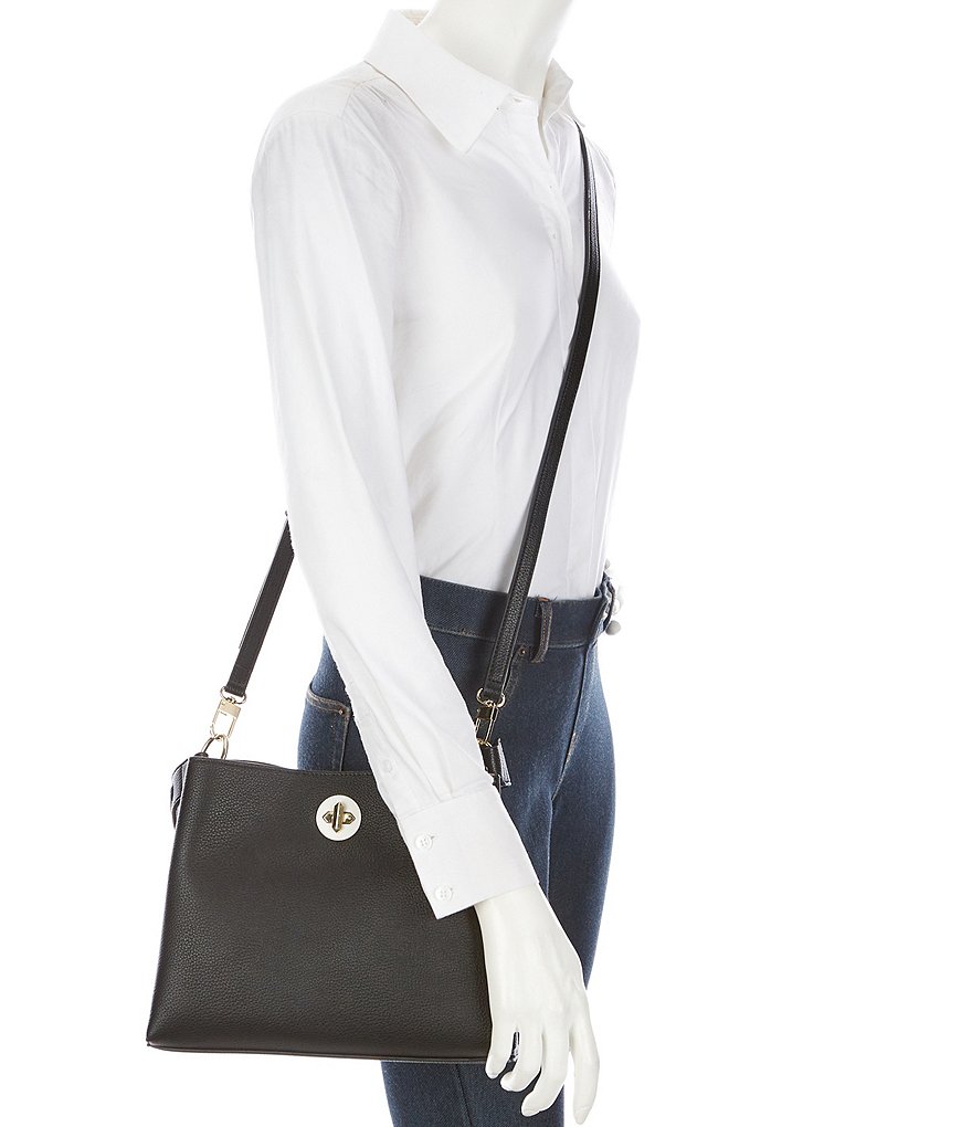 Dooney & Bourke Signature Hydrangea Monogram Collection Floral Hobo Bag