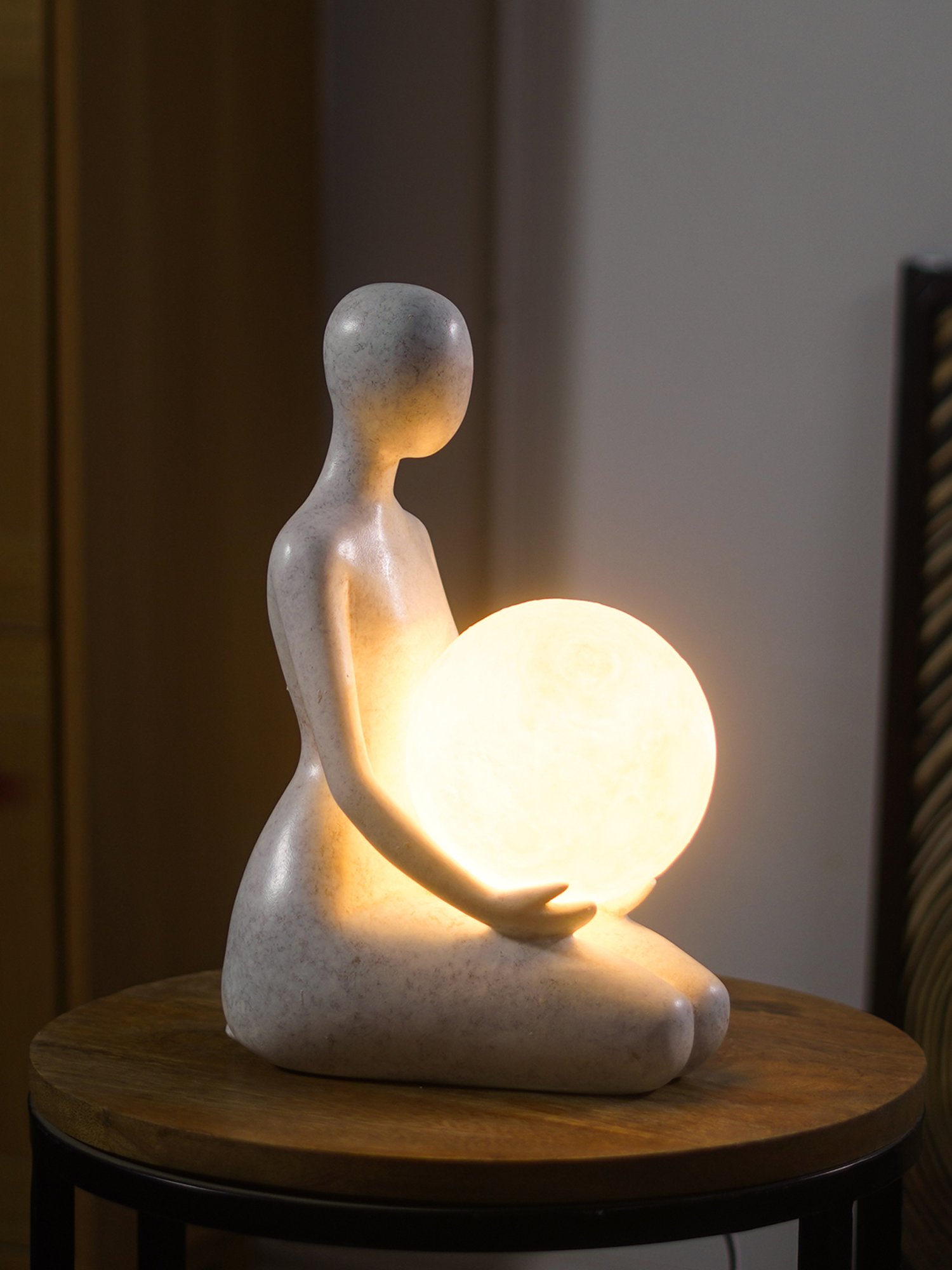The Artment Decorative Bowl Lamp Led Showpiece Figurine