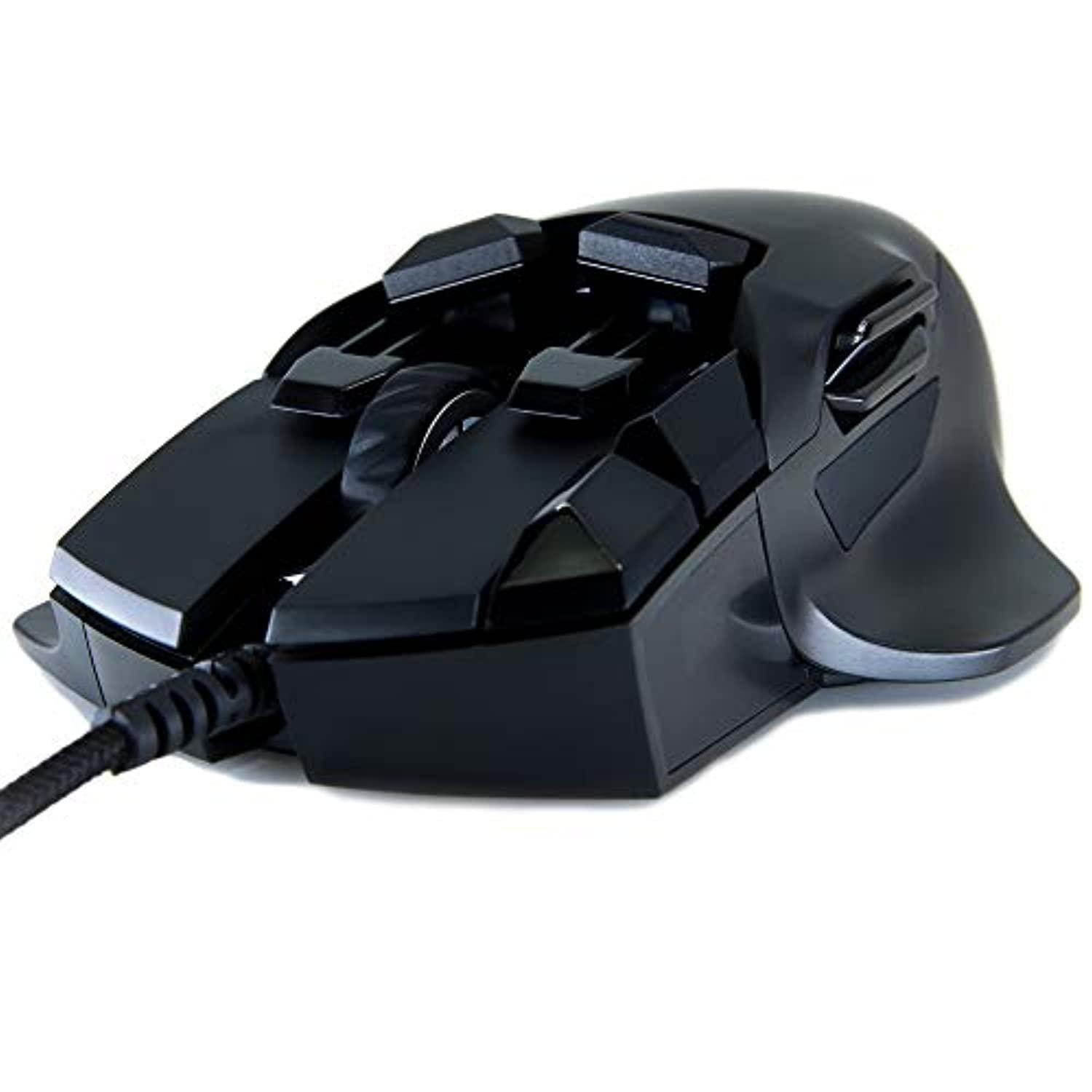 swiftpoint z gaming mouse, 13 programmable buttons, 5 with pressure sensors, analog joystick control for fps peeking and flying