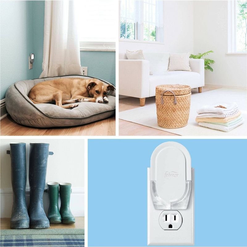 Febreze Plug Downy April Fresh Refill with Fade Defy Technology - 3ct