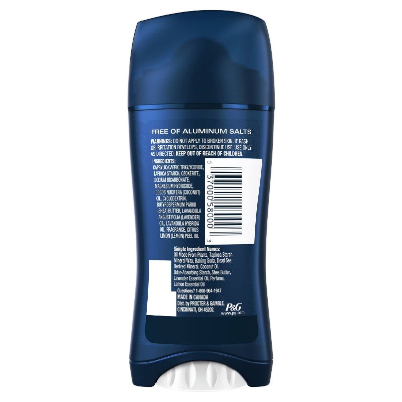 Secret Aluminum-Free Women's Deodorant with Essential Oils Lavender & Lemon - 2.6oz