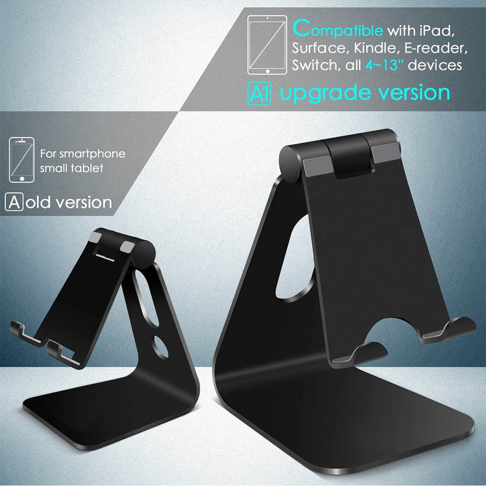 Multi-angle tablet computer stand, adjustable base