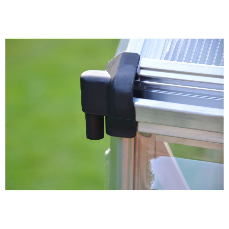 6' x 8' x 7' Nature Greenhouse Forest Green - Palram