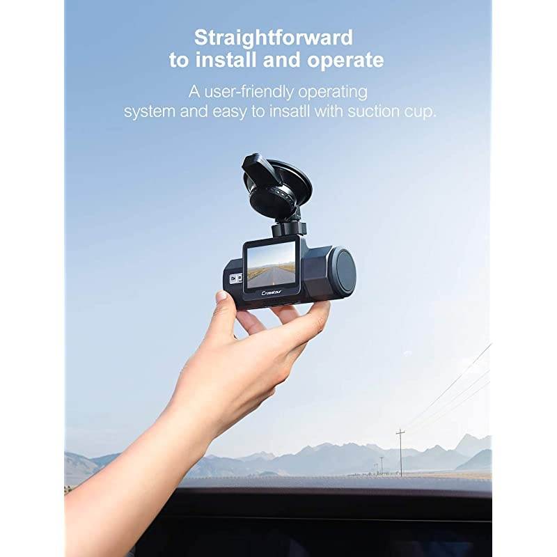 Dashcams for Cars |  Dash Cam 1080P HD | 170&deg; Car Dash Camera | Dashboard Camera | Video Recorder for Cars | Super Night Vision DVR | Parking Mode | G-Sensor | HDR | Loop Recording